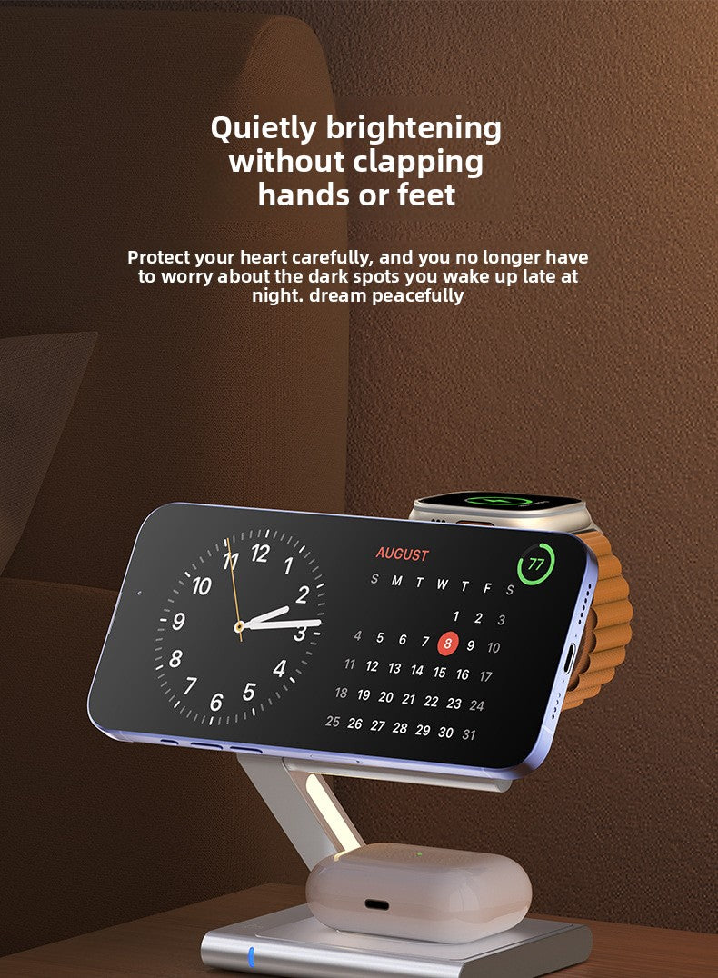 Ultra 3-in-1 Metal Magnetic Wireless Charger