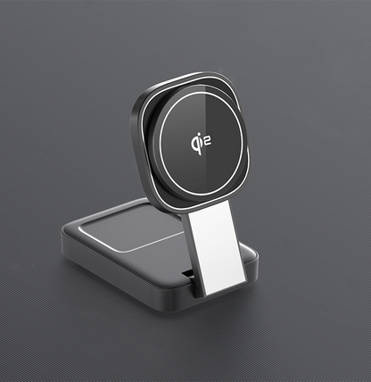 Magnetic Wireless Charger Qi2 Apple iPhone Compatible Wireless Charging Station