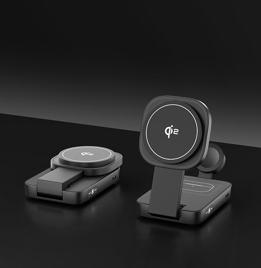 Magnetic Wireless Charger Qi2 Apple iPhone Compatible Wireless Charging Station