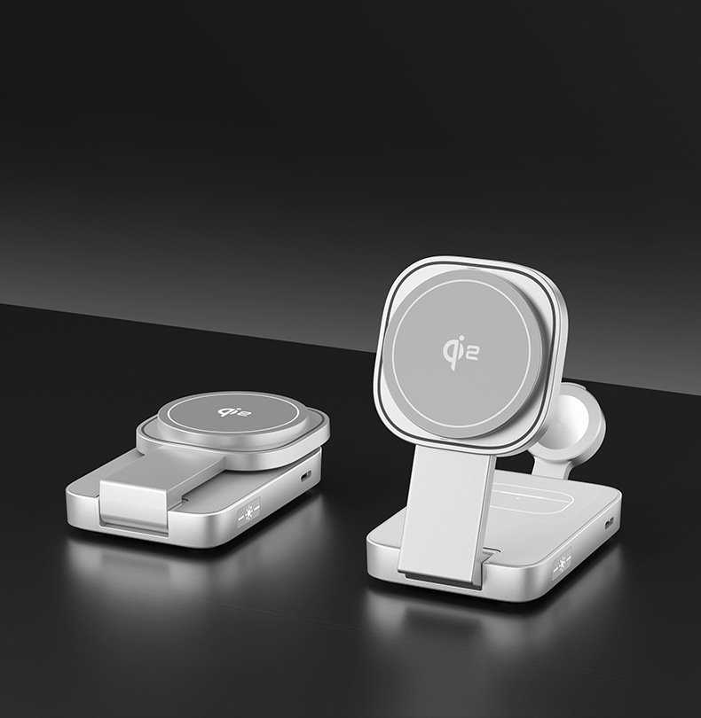Magnetic Wireless Charger Qi2 Apple iPhone Compatible Wireless Charging Station