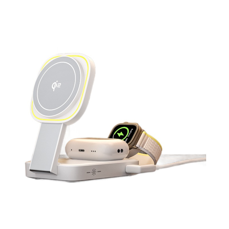 Magnetic Wireless Charger Qi2 Apple iPhone Compatible Wireless Charging Station