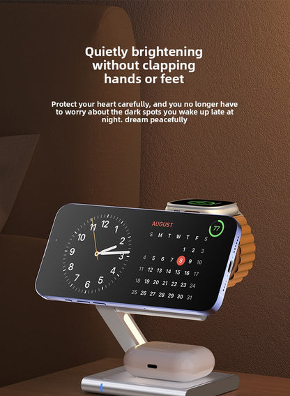 Ultra 3-in-1 Metal Magnetic Wireless Charger