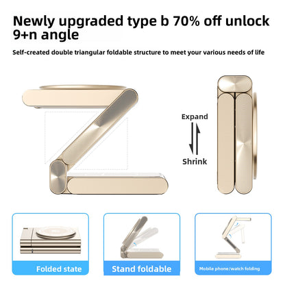 Ultra 3-in-1 Metal Magnetic Wireless Charger