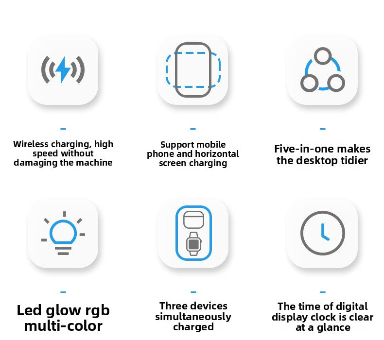 Magnetic Wireless Charger 3-in-1