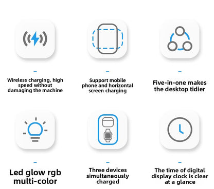 Magnetic Wireless Charger 3-in-1