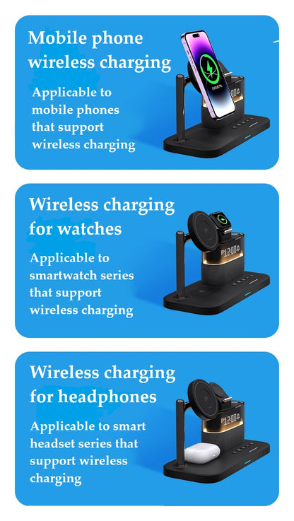 Magnetic Wireless Charger 5-in-1